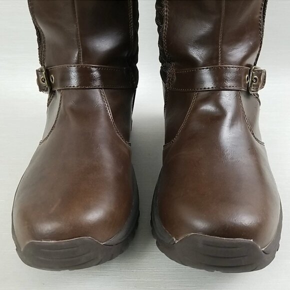 Pacific Mountain Elina Winter Boots Sz 9 Chocolate Color - Picture 7 of 7